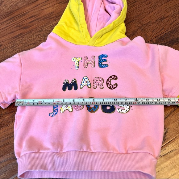 Marc Jacobs Kids Layered logo-print hoodie - Picture 5 of 11